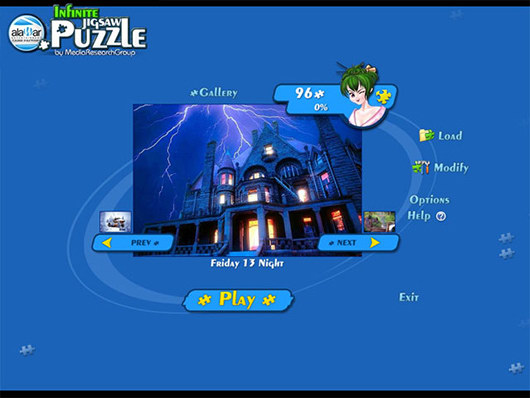 Infinite Jigsaw Puzzle